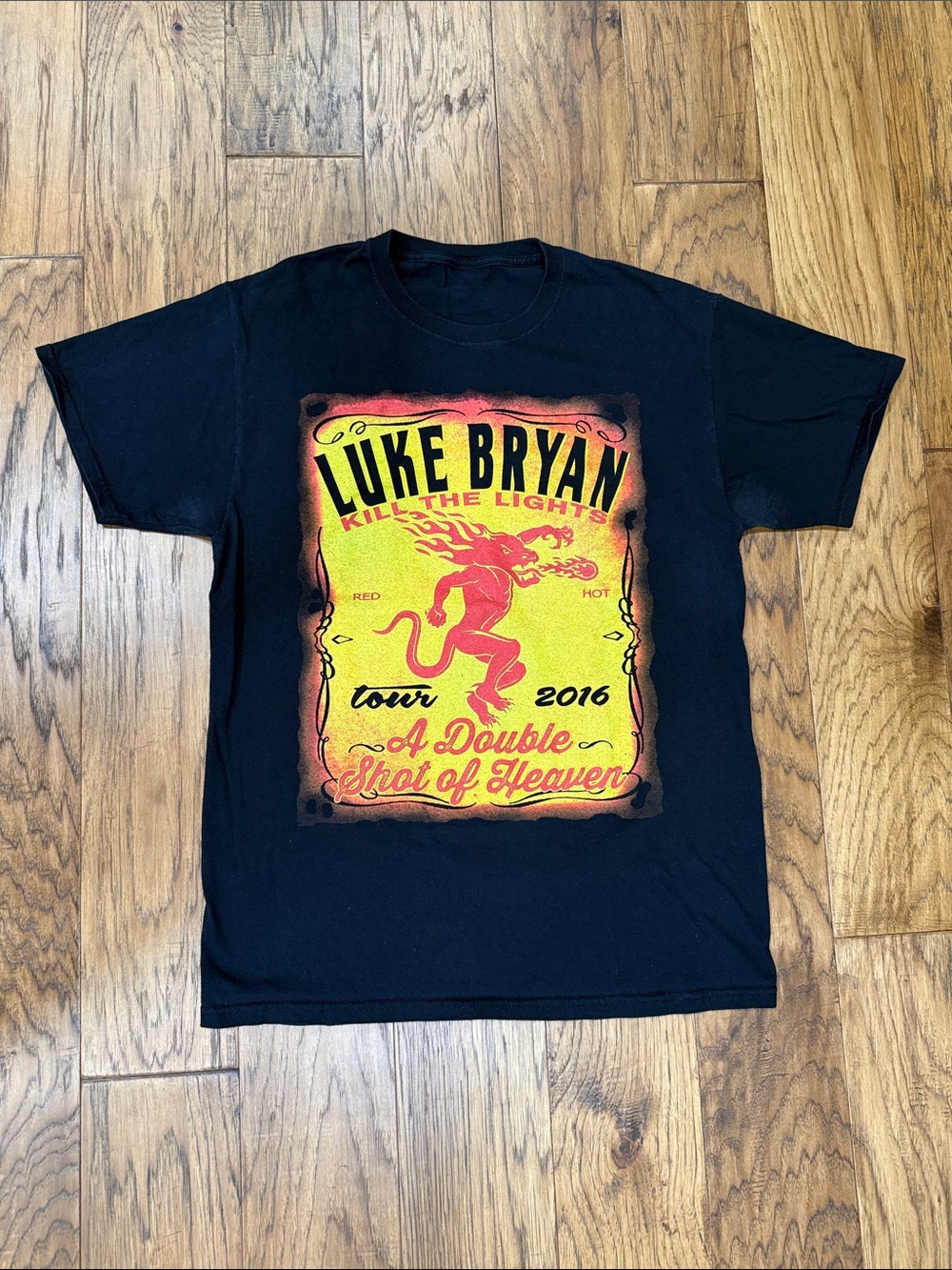 Luke Bryan 2016 Kill the Light Tour Unisex Tshirt see measurments
